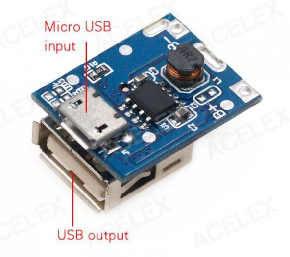 Powerbank Şarj Devresi - 5V 1A Charger Modül - 3