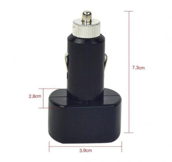 Çakmaklık Araba Akü Led Voltaj Göstergesi(Dijital Voltmetre) - 2