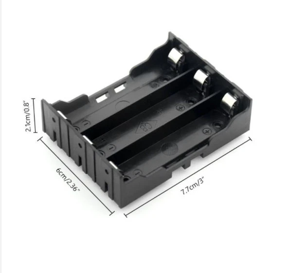18650 3'lü Pil Yuvası Pcb Montajlı(LityumLi-Ion)