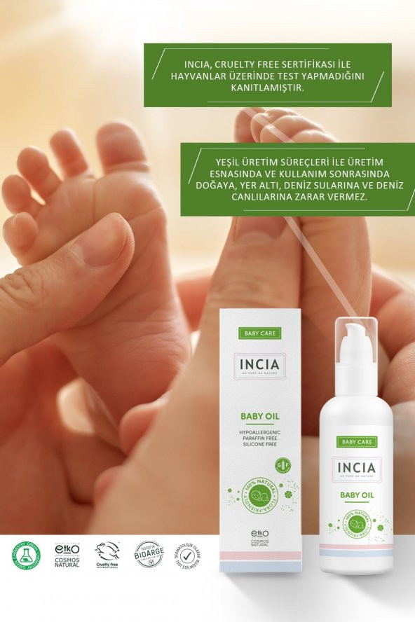 INCIA 110 ml Bebek Yağı - 6