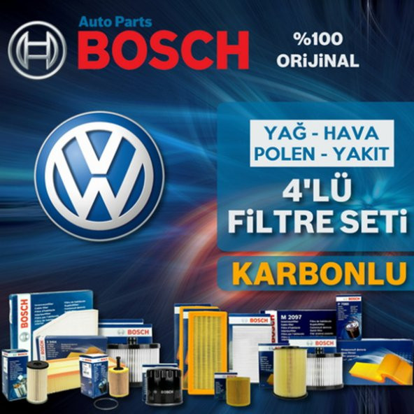Vw Jetta 1.4 Tsi Bosch Filtre Bakım Seti 2007-2010 Bmy