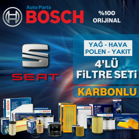 Seat İbiza 1.6 Tdi Bosch Filtre Bakım Seti 2009-2014