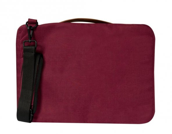Minbag Lora 13" Laptop ve Tablet Çantası Bordo - 4