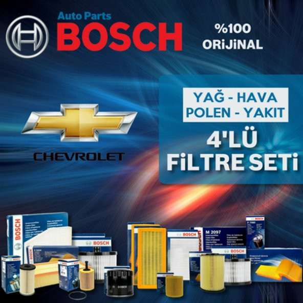 Chevrolet Kalos 1.2 Bosch Filtre Bakım Seti 2005-2008