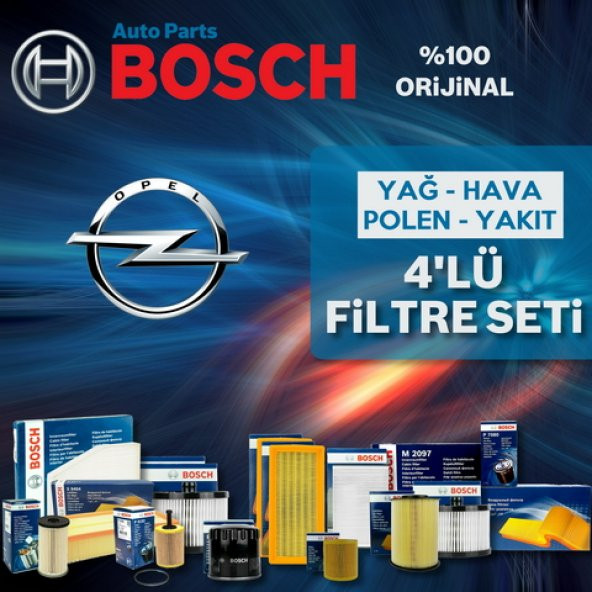 Opel Corsa C 1.3 CDTi Bosch Filtre Bakım Seti
