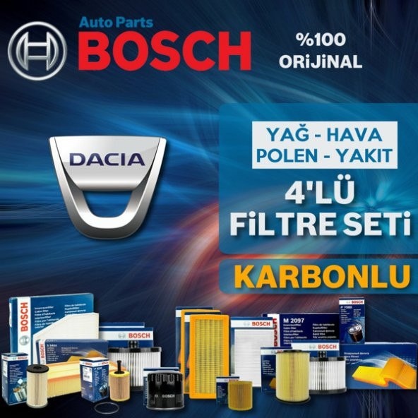 Dacia Sandero 1.5 Dci Bosch Filtre Bakım Seti  2012-2018 ürün görseli