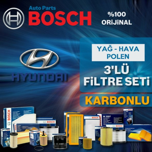 Hyundai Ix35 1.6 Bosch Filtre Bakım Seti 2010-sonrası