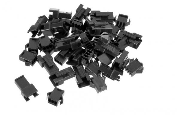 3P Konnektör Erkek Plastik Kısmı(5 Adet SM Tipi) - Resim 6