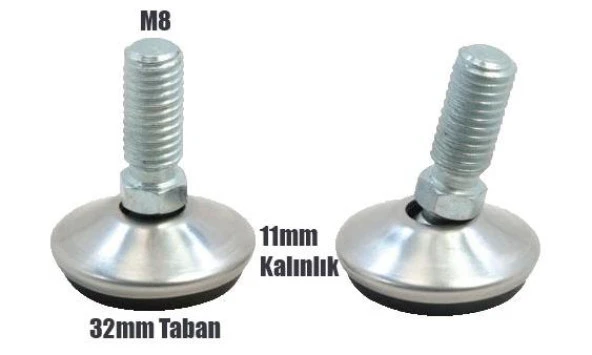 M8 Mafsallı Ayak(32x11)
