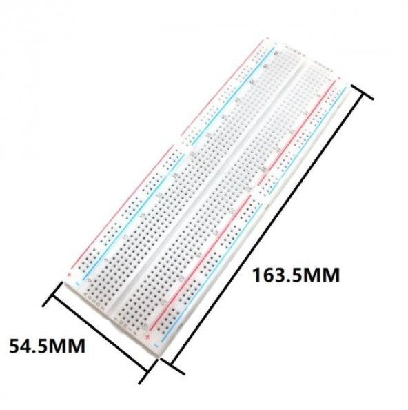 MB-102 Büyük Bread Board(830 Pin) - Resim 3