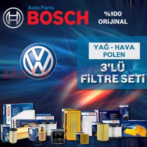 Vw Jetta 1.6 Bosch Filtre Bakım Seti 2006-2010