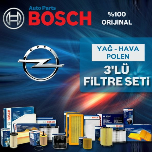 Opel Astra J 1.3 Cdtı Bosch Filtre Bakım Seti 2009-2015