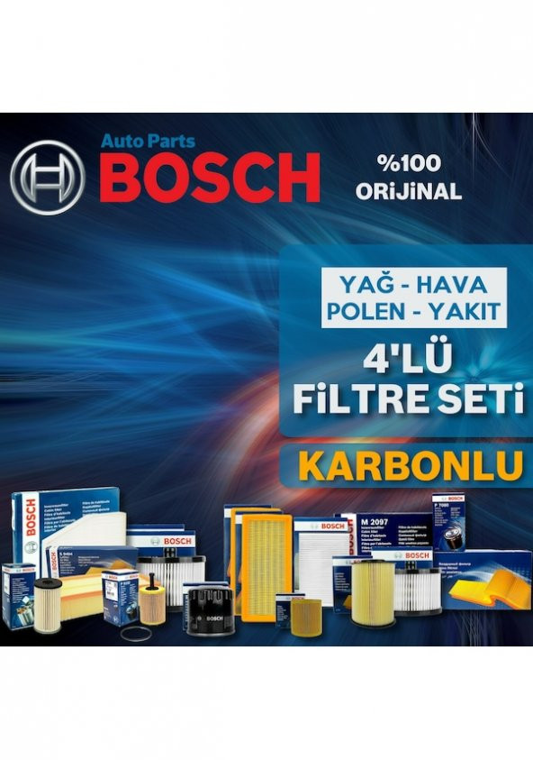 Seat Leon 1.6 Tdi Bosch Filtre Bakım Seti 2013-2019 - 1
