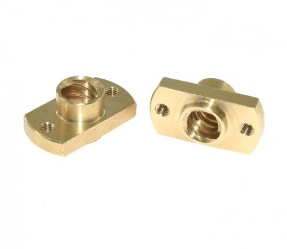 Creality Ender 3 Pirinç Somunu(8 Hatve) - Resim 2