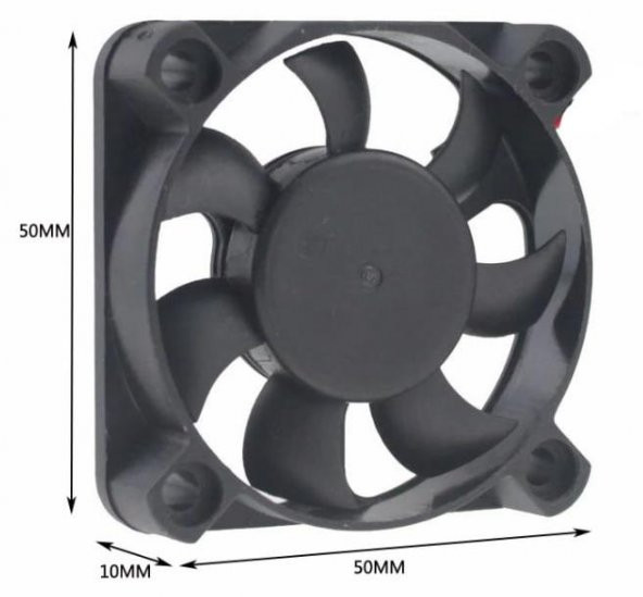50x50x10 Kare Fan (5v)