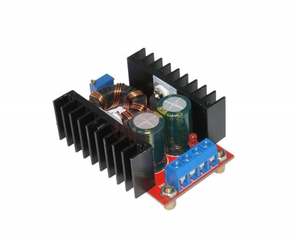 150W 10A DC-DC Voltaj Yükseltici Boost Converter Regülatör