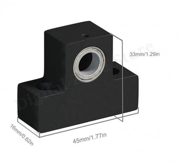 T8 Z Eksen Sabitleyici Rulman(Plastik) - Resim 2