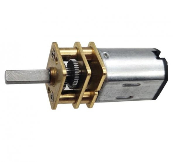 6V 300 Rpm Redüktörlü Mikro DC Motor N20