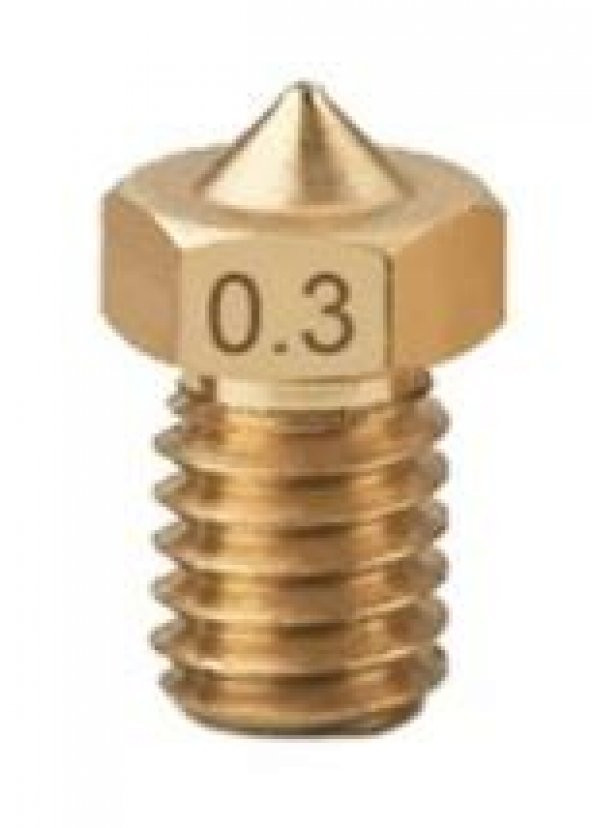 0.3 mm V6 Pirinç Nozzle