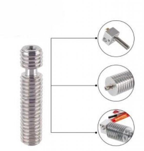 M6x26mm Setli Teflonlu Barrel(3x2 Teflonlu) - 4