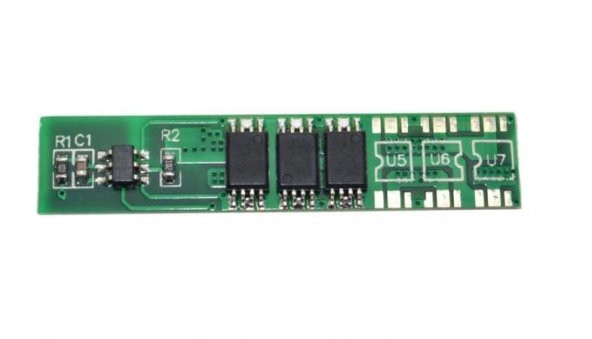 1S 5A BMS 3.7V-4.2V 18650 Lityum LiPo Pil Şarj Koruma Modülü - 3