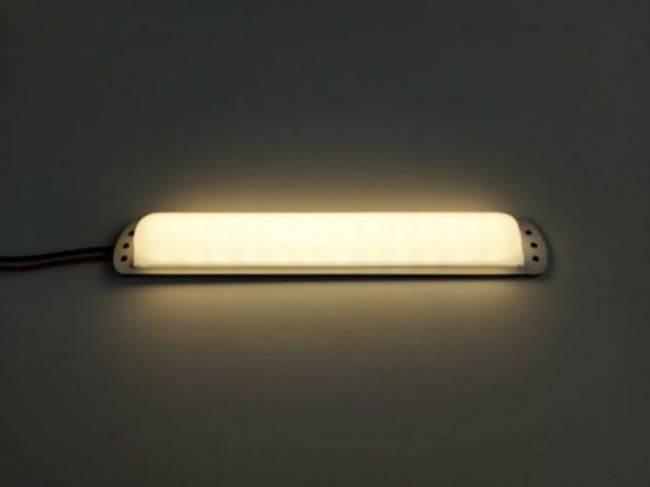 SU GEÇİRMEZ LED LAMBA MARİNE TEKNE KARAVAN 24V DC 25CM (GÜNIŞIĞI) ürün görseli 1