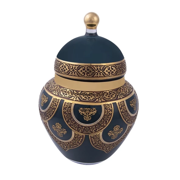 Canba Beylerbeyi Turkuaz Butik Kapakli Şekerlik