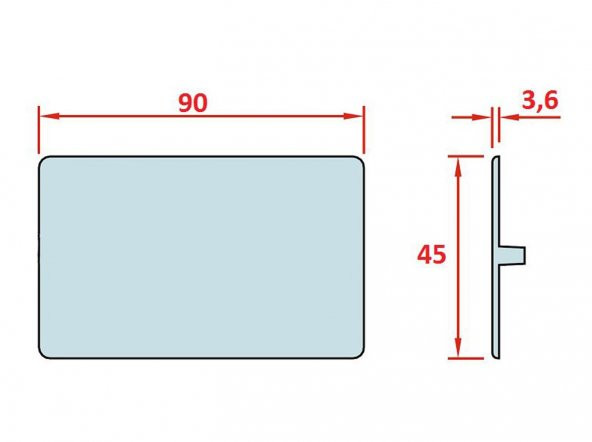 45x90 Sigma Profil Kapağı - 2