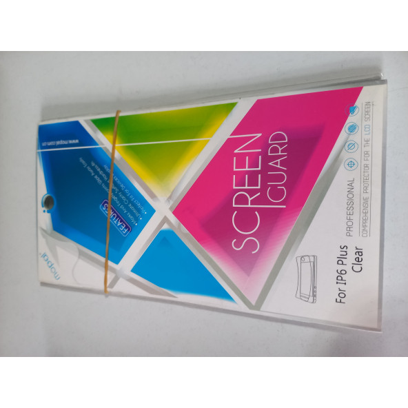 ASLANTİC İPHONE 6 PLUS 2 ADET ŞEFFAF EKRAN KORUYUCU FLİM ürün görseli 1