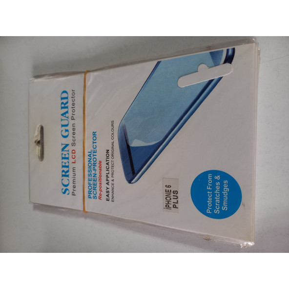 ASLANTİC İPHONE 6 PLUS 7 ADET ŞEFFAF EKRAN KORUYUCU FLİM