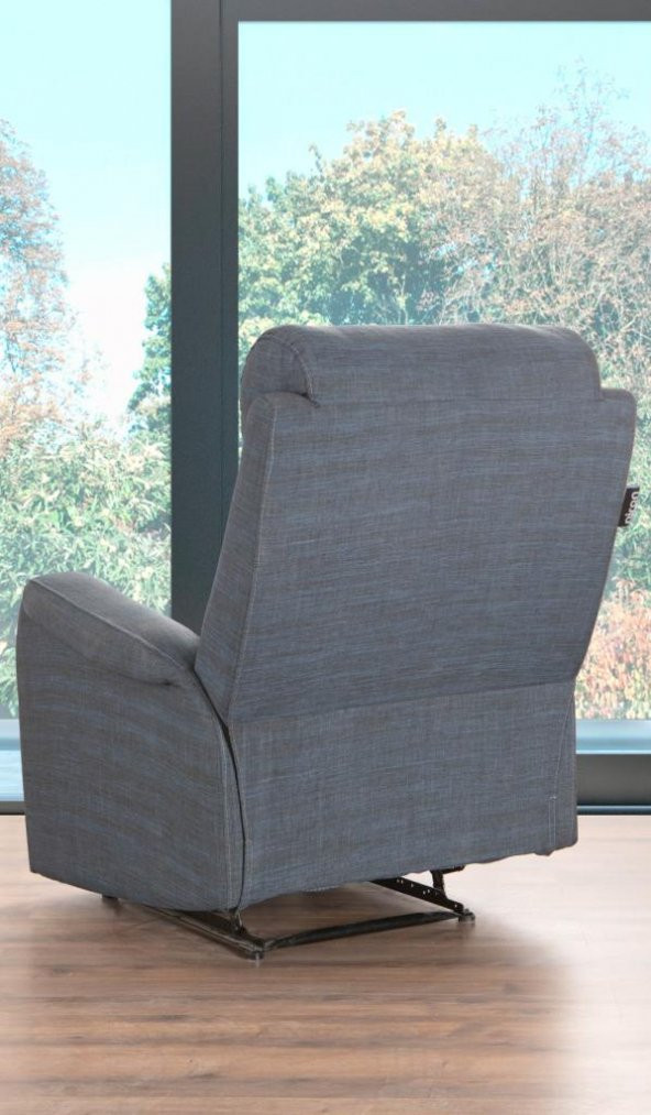 Niron Comfort Navy Fonksiyonel Tekli Koltuk TV / Baba Koltuğu - Berjer - 6