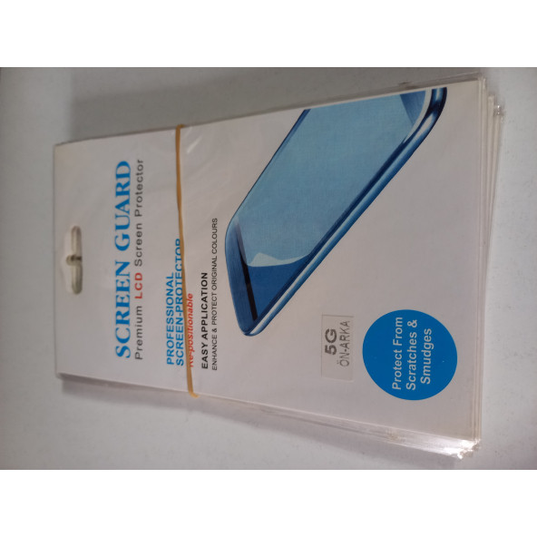 ASLANTİC İPHONE 5G ÖN ARKA ŞEFFAF KORUYUCU FLİM 8 ADET ürün görseli 1