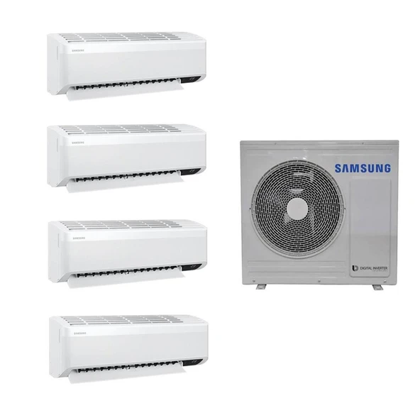 Samsung Wind Free Multi 1+4 AJ080TXJ4KH/EA 9+9+12+12 İç 8 kw Dış Ünite - Resim 4