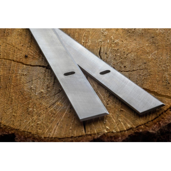 Lutz Europlan yüzey ve kalınlık planyası 262x20x3mm planya bıçağı 2 adet