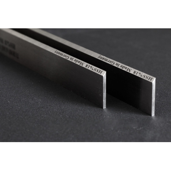 Lurem Combi için 2 adet planya bıçağı 260 x 20 x 2.5 HSS 18 tungsten - 3
