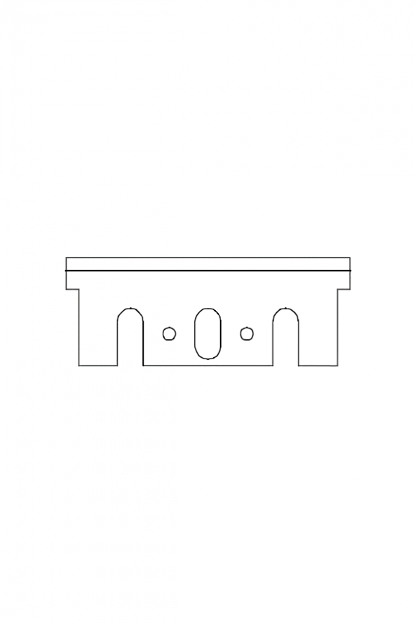 Towa için 92x29x3 Tip L-100 Planya bıçağı 2 adet 1 takım