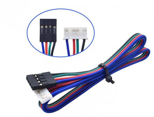 Nema 17 Step Motor Kablosu(100cm)Dupont