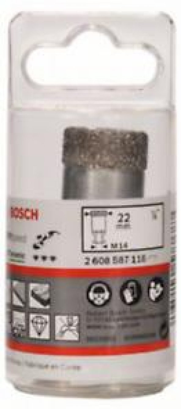 BOSCH DrySpeed BfC Elmas Seramik Delici Uç 22*35 mm 2.608.587.116 - 2