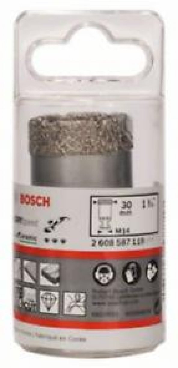 BOSCH DrySpeed BfC Elmas Seramik Delici Uç 30*35 mm 2.608.587.119 - 2