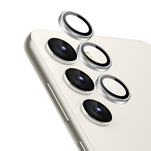 Gpack Samsung Galaxy S23 Plus Full Kapatan Ekran KoruyucuMetal Tekli Lens