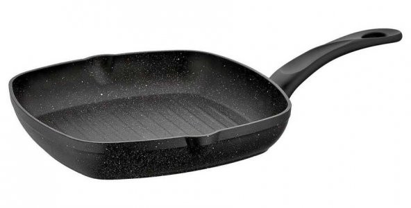 Papilla Vilma 28 Cm Ezme Grill Tava Siyah
