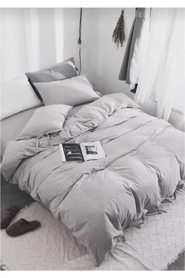 2023NVRSM Çift Kişilik Ranforce Lila Nevresim Takımı - 7