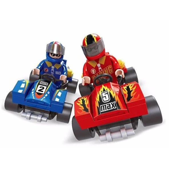 Ausini - Asya Brick 26303 Lego Racer Yarış 80 Parça