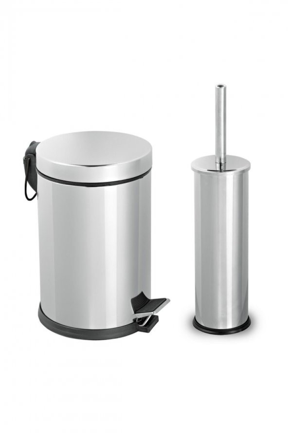 BySevil Banyo Seti - 3 Litre (lt) Çöp Kovası Ve Tuvalet Fırçası - 2