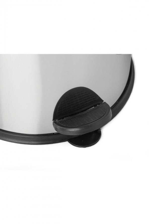 BySevil Paslanmaz Çelik Pedallı Çöp Kovası 20 lt - 3