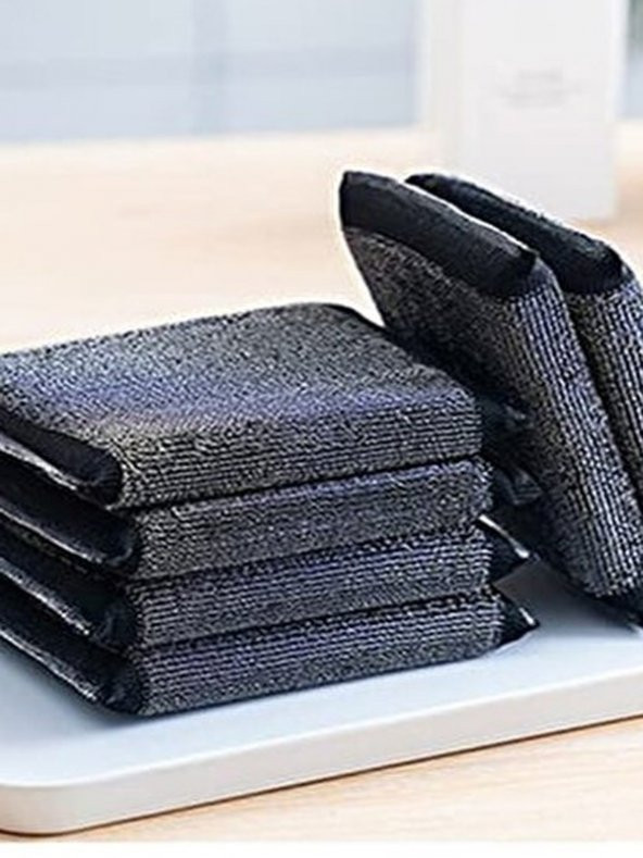 BySevil Sihirli Paslanmaz Telli Bulaşık Süngeri 2  Adet İNOX SÜNGER - 2