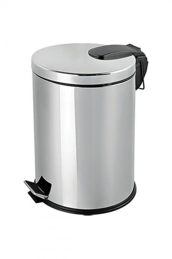 BySevil 3700-330 Krom Pedallı Çöp Kovası 30 Lt - 2