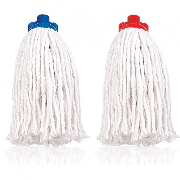 BySevil Paspas Mop Yedek Ucu /İp Mop /Vileda Yedek Paspas 2 Lİ