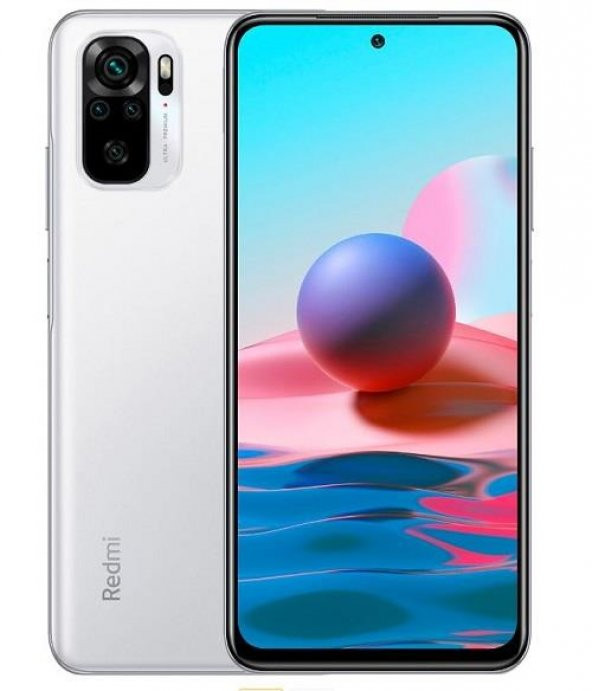 Xiaomi Redmi Note 10 4GB Ram 128GB Beyaz (Xiaomi Türkiye Garantili) - 1