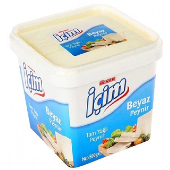 İÇİM TAM YAĞLI BEYAZ PEYNİR 500 GR